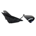 thumbnail image 4 of For Chrysler Pacifica 2006 2007 2008 Door Mirror Driver Side | Heated | Power Glass | Textured Black | Manual Folding | Replacement For CH1320297 | 5113603AB, 4 of 7