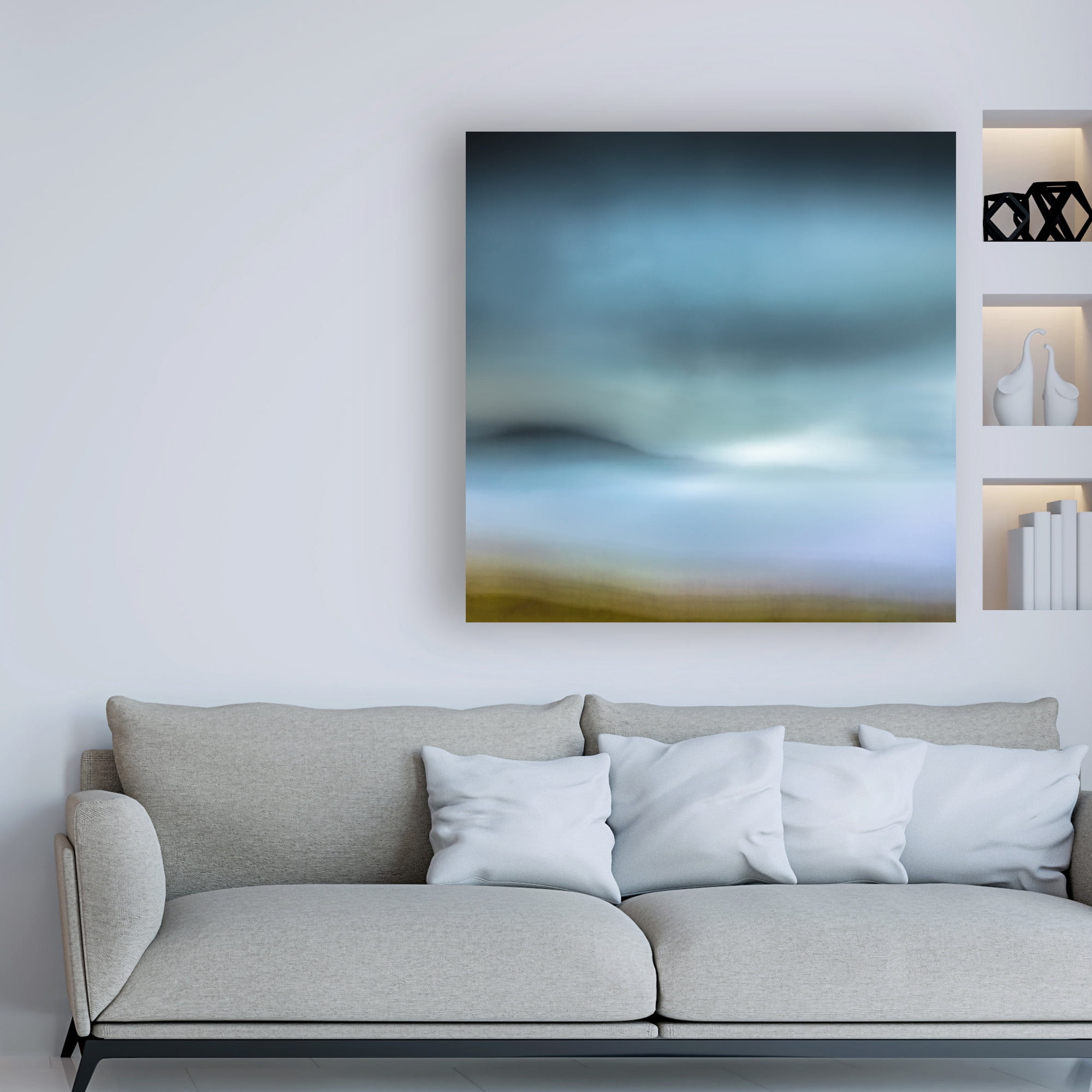 Trademark Fine Art 'Watercolour Memories' Canvas Art by Lynne Dougla