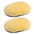thumbnail image 1 of 2pcs Natural Wool Car Wash Mitt Extra Sheepskin Wash Mitt, 1 of 5