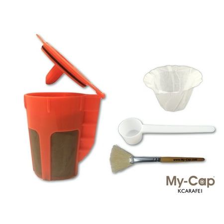 My-Cap's 1 Reusable Carafe Cup Brew Basket Filters for Keurig K-Cup 2.0 Brewer~1+