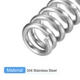 thumbnail image 4 of Compression Spring, 5 Pack 304 Stainless Steel, 6mm OD, 1mm Wire, 30mm Length, 4 of 6