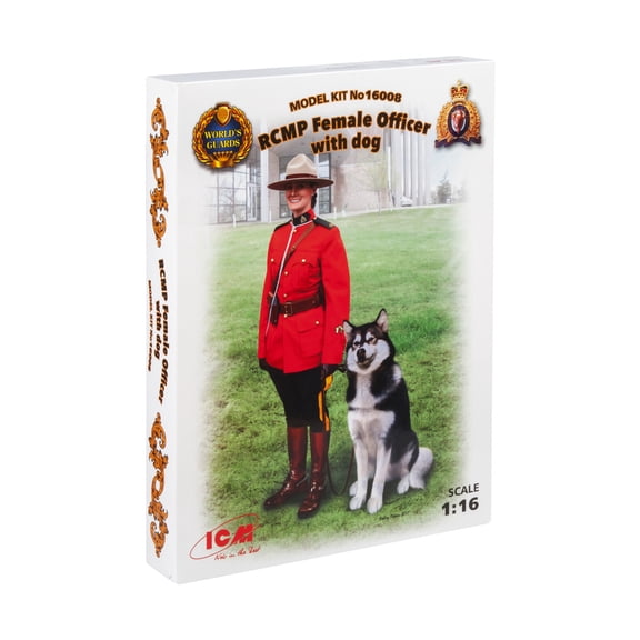 ICM RCMP Female Officer w/Dog New
