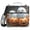 Cute Ghosts Play with Pumpkin, variant on 3 Ring Zipper Binder with Shoulder Strap Waterproof Trapper Keeper 2 Inch D-Ring 500 Sheets Capacity Aggressive Shark