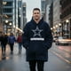 thumbnail image 5 of Poncho NFL unisex reversible Dallas Cowboys 100% oficial, 5 of 8