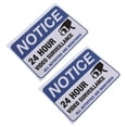 thumbnail image 1 of unbranded 2Ud Stickers Adhesivos De Precaución Video Monitored Para Tiendas Y Restaurantes, 1 of 6