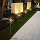 thumbnail image 4 of Estaca de jardín con 8 modos y 150 LED, decoración exterior impermeable para paisajes, patios y fiestas, ideal para luces solares de fuegos artificiales brillantes de Navidad, 4 of 5