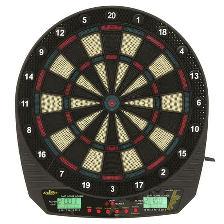 Arachnid DarTronic Soft Tip Electronic Dartboard Game Features 26 Games with 115 Options and includes 6 Soft Tip Darts