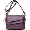 thumbnail image 1 of Bolsos cruzados para mujer de piel sintética, bolsos de hombro, bolsos de viaje y bolsos de bolsillo medianos, 1 of 7