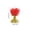Red, variant on Dvumao Home Decor, Electronic Candle Lotuses Shaped Lamp Ambient Mini Light Candle Night Light Holiday Ambient Decoration Lights