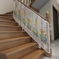 thumbnail image 4 of Stair Protection Net Thickened Colorful Printed Protective Screen For Stairs And Balconies For Household Use, 4 of 12