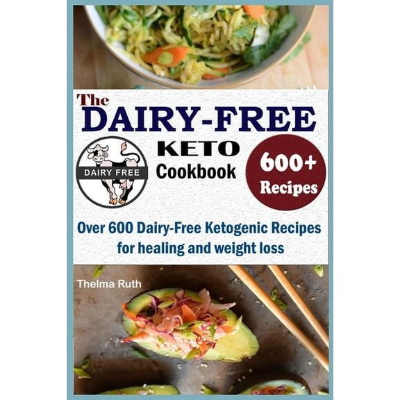 The Dairy Free Keto Cookbook, (Paperback)