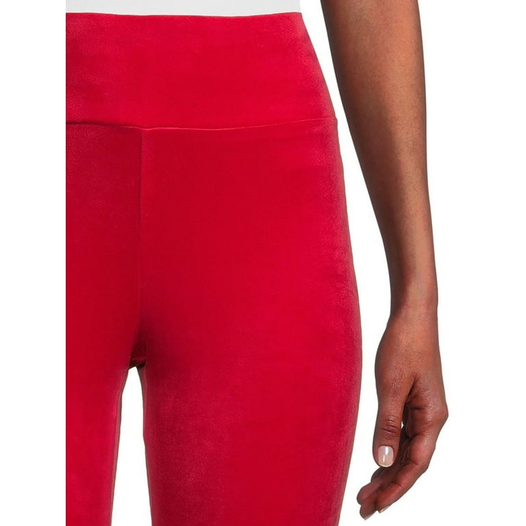 No Boundaries Juniors Solid Velour Leggings Sizes S 3XL Walmart