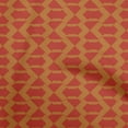 thumbnail image 1 of oneOone Rayon Red Fabric Geometric Fabric For Sewing Printed Craft Fabric By The Yard 56 Inch Wide, 1 of 4