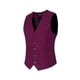 thumbnail image 1 of Chaleco de traje con cuello en V para hombre Chaleco delgado de algodón para las cuatro estaciones, 1 of 1