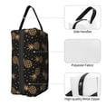 thumbnail image 3 of Honeii Gold Glitter Pineapples Print Multi-Purpose Storage Bag,Hanging Dopp Kit,Small Toiletry Bag for Traveling for Toiletries, Makeup, and Small Essentials, 3 of 7