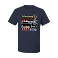 thumbnail image 2 of Wild Bobby, Mustang Cobra Performance Ford Cars and Trucks Men Graphic Tee, Navy, XX-Large, 2 of 6