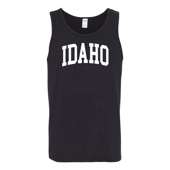 Wild Bobby State of Idaho College Style Men Tank Top
