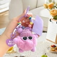 thumbnail image 4 of JoyMoreHome Fluffy Doll Keychain, Soft Fur Ball Puff for Stylish Fluff Ball Keychain, 4 of 7