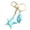 Blue, variant on Shell Design Keychain - Vibrant Acrylic Star Pendant Keyring for Backpacks, Beach Vacation Essential