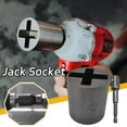 thumbnail image 6 of Universal Hand Drill Socket Adapter for Scissor Jack - Heavy Duty & Easy Adjustment, 6 of 7