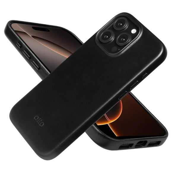Case alto Compatible with iPhone 16 Pro Max Magnetic Leather