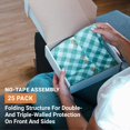 thumbnail image 3 of Partners Brand Tuck Mailer,White,7 1/8x6 5/8x6.5",PK25 MEZ766, 3 of 6