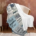 thumbnail image 6 of Grandma Gifts, Gifts for Grandma, Great Birthday Gifts for Grandma, Best Grandma Gifts, Grandma Gift from Grandchildren, Grandma Gifts for Mothers Day, Thanksgiving, Christmas Throw Blanket 50" x 60", 6 of 6