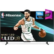 Restored Hisense 75" Class U8 Series Mini-LED ULED 4K UHD Google Smart TV (75U8K) - QLED, Native 144Hz, 1500-Nit, Dolby Vision IQ, Full Array Local Dimming, Game Mode Pro (Refurbished)