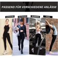 thumbnail image 5 of Mallas con forro para mujer, pantalones de Yoga cálidos de cintura alta con Control Abdominal, mallas para correr para entrenamiento de pérdida de peso en invierno, 5 of 5