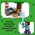 thumbnail image 5 of LEGO Minecraft Steve’s Taiga Adventure Building Toy for Boys & Girls - Video Game Playset & Toy Figures for Kids, Ages 6 + - W/2 Minifigures & 2 Pretend Play Animals - Gift Idea for Birthdays - 21583, 5 of 8