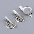 thumbnail image 4 of 60x Broche Pinzas para el cabello Base Cabochon Bandeja en Broche Pasadores 25 / 20mm, 4 of 9