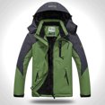 thumbnail image 4 of Gealkoca Men's Heavyweight Insulated Winter Parka – Waterproof Windproof Snow Coat with Sherpa Lining & Detachable Hood, Outdoor Hiking Jacket with Zipper Pockets (M-6XL), 4 of 4