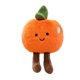 thumbnail image 1 of Muñeca de peluche con dibujos animados de fruta rellena de color naranja suave de 12 cm, 1 of 1