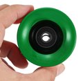 thumbnail image 4 of Uxcell 60mm with Bearings ABEC-9 Street Wheels for Skateboards Cruiser 80A, Clear Green Black 4 Pack, 4 of 4