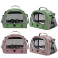 thumbnail image 5 of Pet Backpack for Small Animals Multifunctional Travel Bag with Feeder Cups and Tray Ideal for Rabbits Cats Dogs and Small Birds, 5 of 5