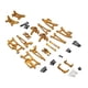 thumbnail image 5 of Kits de actualización de metal para amortiguadores de coche RC a escala 1:14, barra de acoplamiento delantera y trasera. Oro, 5 of 9