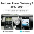 thumbnail image 4 of 15.6 inch Carplay Screen/Radio/Multimedia Player for Land Rover Discovery 5 2017-2021 Universal Car Navigation/GPS Upgrade Headunit Android Display 1080P Touch Screen Receiver Replace System, 4 of 16