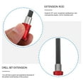 thumbnail image 4 of ORDDIART Support de Bit Étendu Libération Rapide 1 Ensemble Rouge pour Impact Magnétique et Bit de Tournevis 3 Pcs, 4 of 6