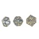 thumbnail image 3 of 7pcs Metal Polyhedral Dice Maze Pattern Engraved nced Rolling Solid Metal Dice for Games Role Play Style 1, 3 of 4