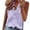 Purple, variant on yunLCZ Basic T Shirts Womens Sleeveless Ruffle Peplum Front Tank Tops Casual Summer V Neck Shirts Office Shirts Blue L