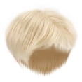 thumbnail image 4 of Hombres Cosplay Peluca Accesorio para el cabello Pieza de peluca masculina Accesorio de extensión de cabello humano, 4 of 7