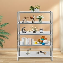 5 Tiers Adj table Shelf Storage Stainless Steel Heavy Duty Shelving for Storing