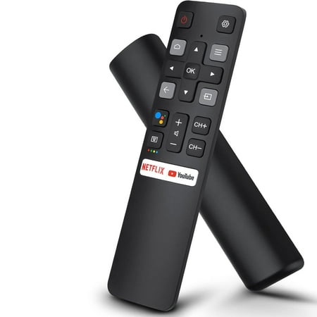 Replacement for TCL-Android-TV-Remote,New Upgraded RC802V FNR1 Fit for TCL Android 4K Smart TV [NO Voice Function]