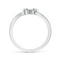 thumbnail image 2 of ANGARA Natural 0.25 Ct. Diamond Classic Engagement Ring in 14K White Gold for Women (Ring Size: 12), 2 of 8