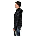 thumbnail image 4 of Black Keys Men's Fashion Graffiti Printed Light Hoodie Large Black, 4 of 5