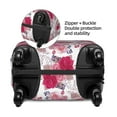 thumbnail image 2 of Logiee Peonies And Roses Print Travel Luggage Cover,Suitcase Protector, Washable Elastic Suitcase Baggage Cover,Closure for Wheeled Suitcase Fit 18-32 Inch Luggage-X-Large, 2 of 7