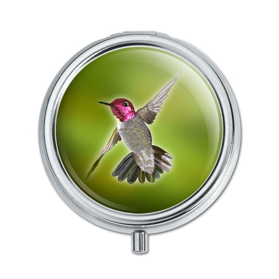 Hummingbird Bird Pill Box