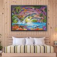 thumbnail image 3 of Hilo Algodón Ecológico Bordado 11CT 3 Hebras 60x45cm Kit Serie Paisaje Punto Cruz Ocean World Wdftyju, 3 of 9