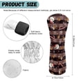 thumbnail image 6 of Yuyamidu Brown Buffalo Grid Golf Club Head Cover with Soft Lining Christmas Driver Fairway Wood Hybrid Headcover PU Leather Golf Club Cover for Men Women Gift for Golfers, 6 of 7