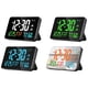 thumbnail image 5 of Reloj de escritorio Wifi Bewildely con brillo ajustable y temperatura luz azul, 5 of 6